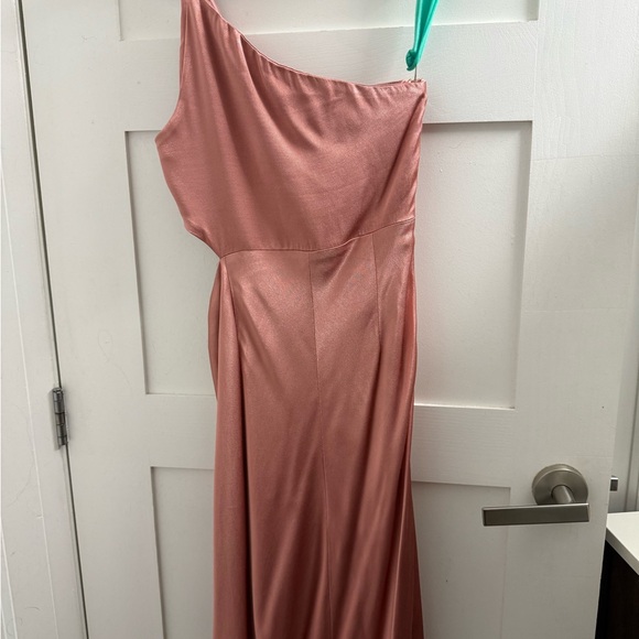 Asymmetrical Shona Joy Antique Rose Dress - Picture 7 of 7